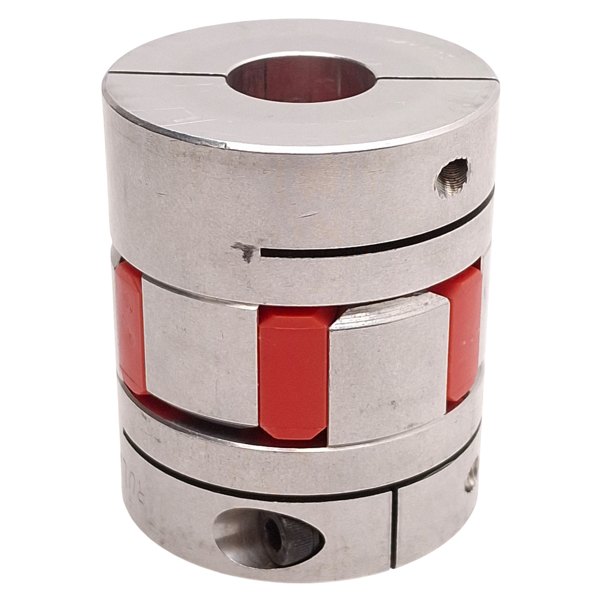 Used Ruland JC32-12-A + JD32/51-98R Jaw Coupling, ø0.750in Bore, ø2in OD, 2.4in L