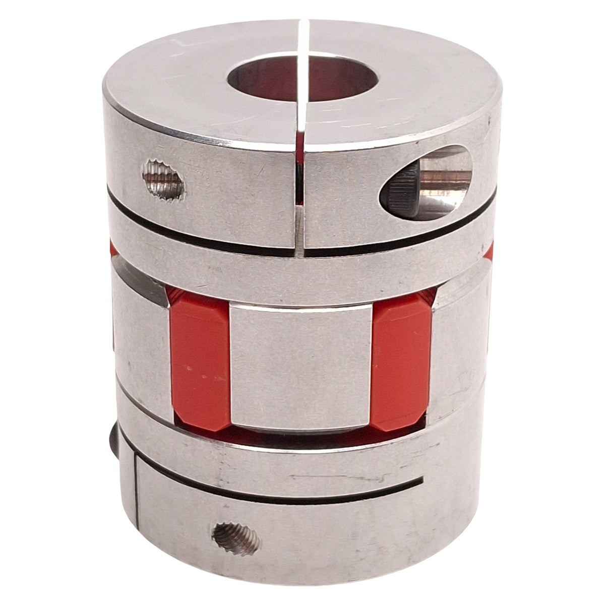 Used Ruland JC32-12-A + JD32/51-98R Jaw Coupling, ø0.750in Bore, ø2in OD, 2.4in L