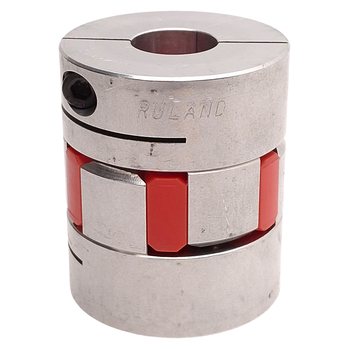 Used Ruland JC32-12-A + JD32/51-98R Jaw Coupling, ø0.750in Bore, ø2in OD, 2.4in L