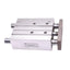 Used Nitra E40M100MD-M Guided Cylinder, 40mm Bore, 100mm Stroke, 1/8in NPT, 10bar Max