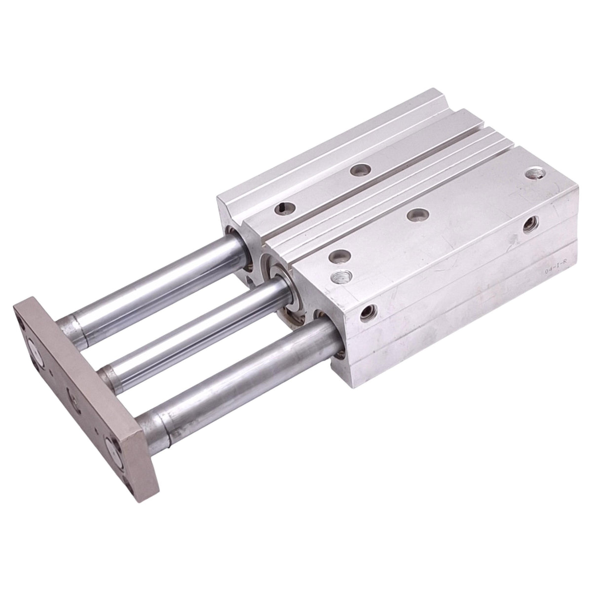 Used Nitra E40M100MD-M Guided Cylinder, 40mm Bore, 100mm Stroke, 1/8in NPT, 10bar Max