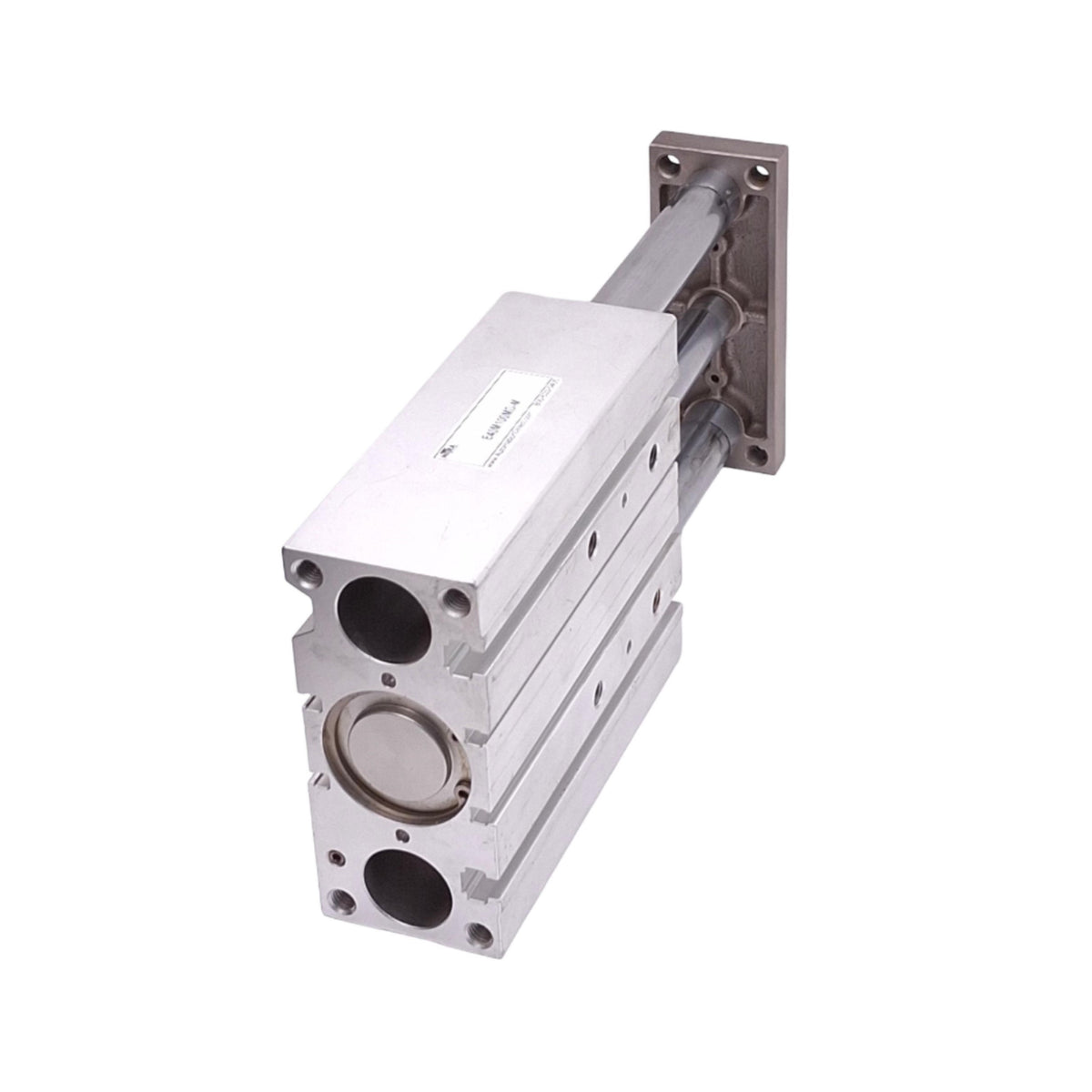 Used Nitra E40M100MD-M Guided Cylinder, 40mm Bore, 100mm Stroke, 1/8in NPT, 10bar Max