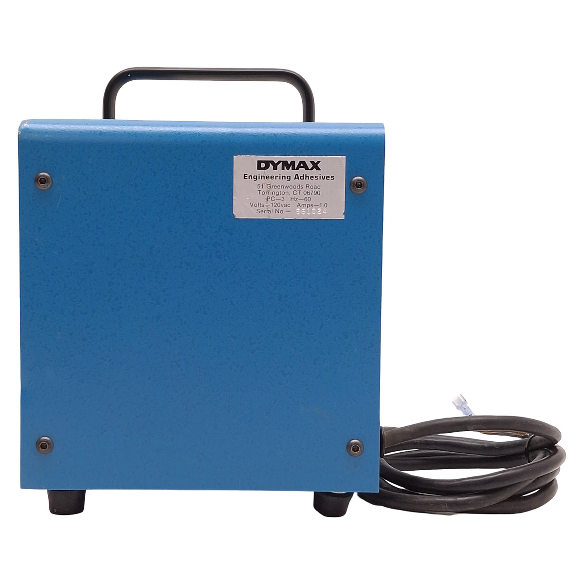 Used Dymax PC-3 Light-Welder UV Curing Light Source, 120VAC 1A *Missing Foot Switch*