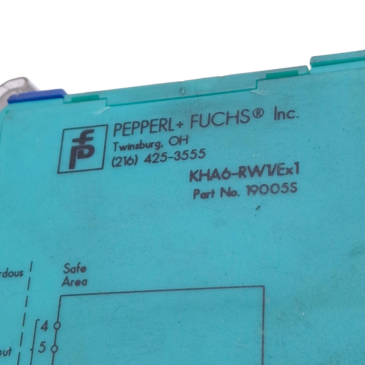 Used Pepperl+Fuchs KHA6-RW1/Ex1 Isolated Switch Amplifier, 1-Channel, 110VAC