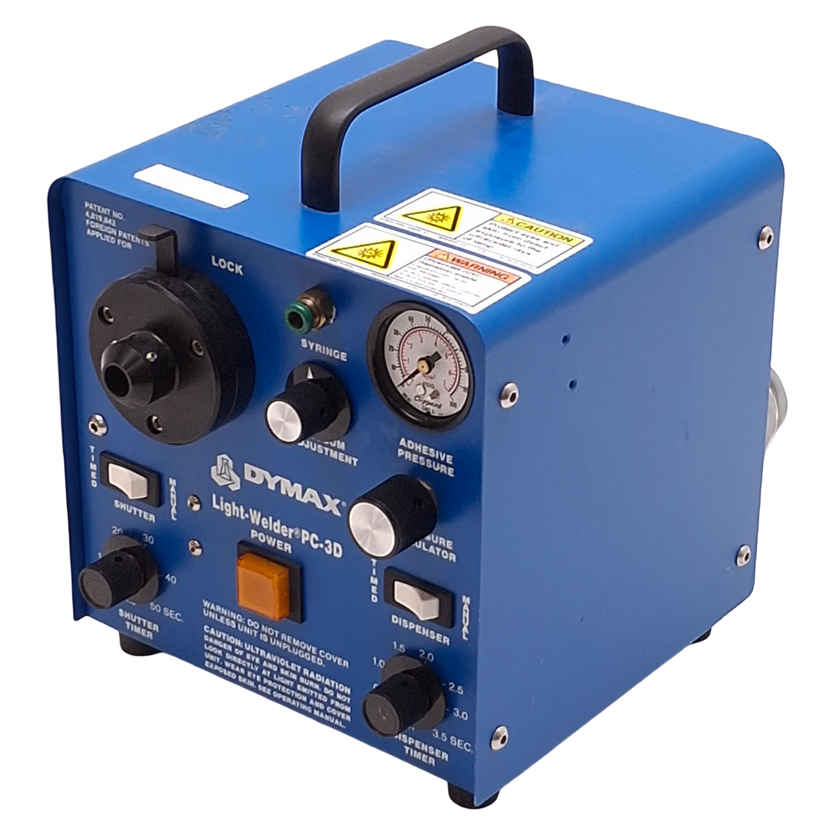 Used Dymax PC-3D Light-Welder UV Curing Light Source/Adhesive Dispenser, 120VAC
