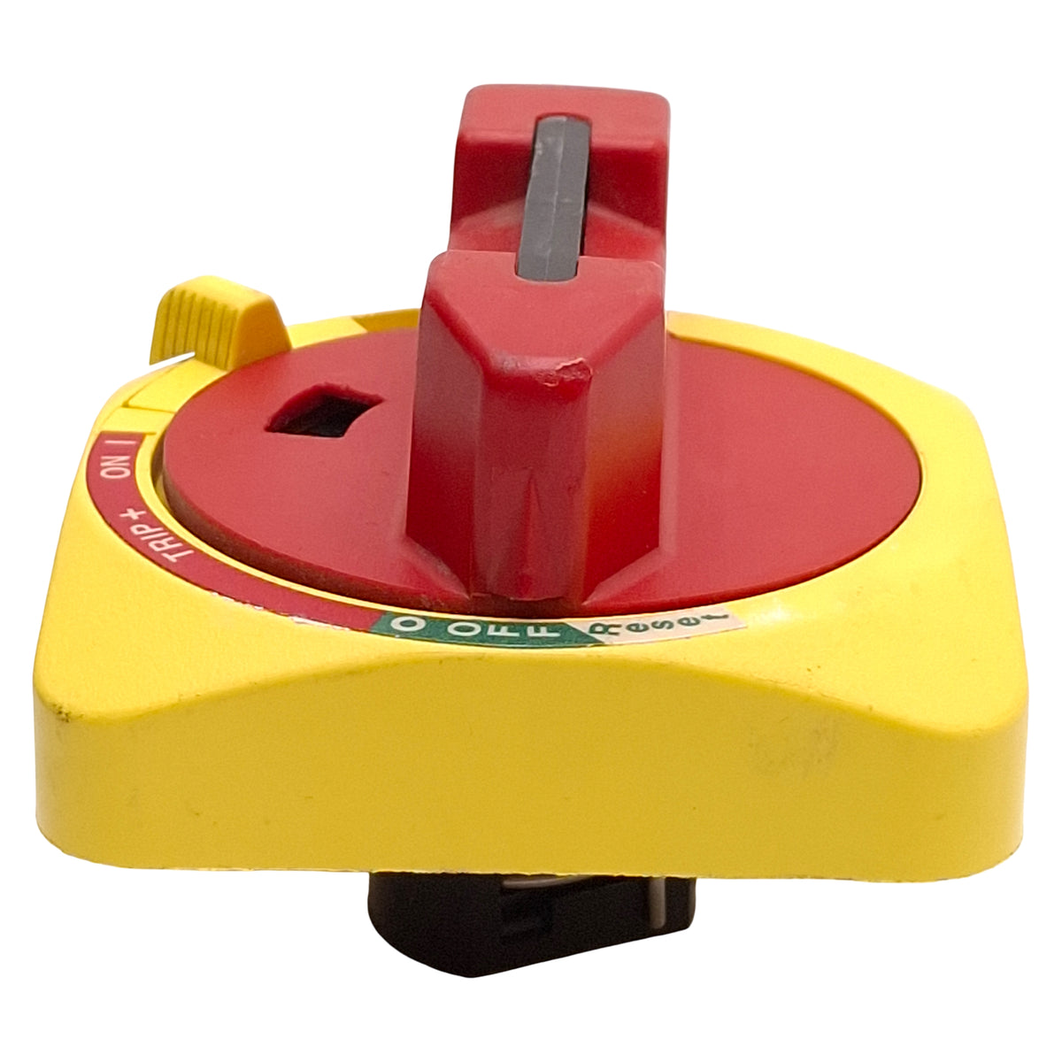 Used Allen Bradley 140U-HS4E Rotary Disconnect Switch Handle, 90°, Red/Yellow