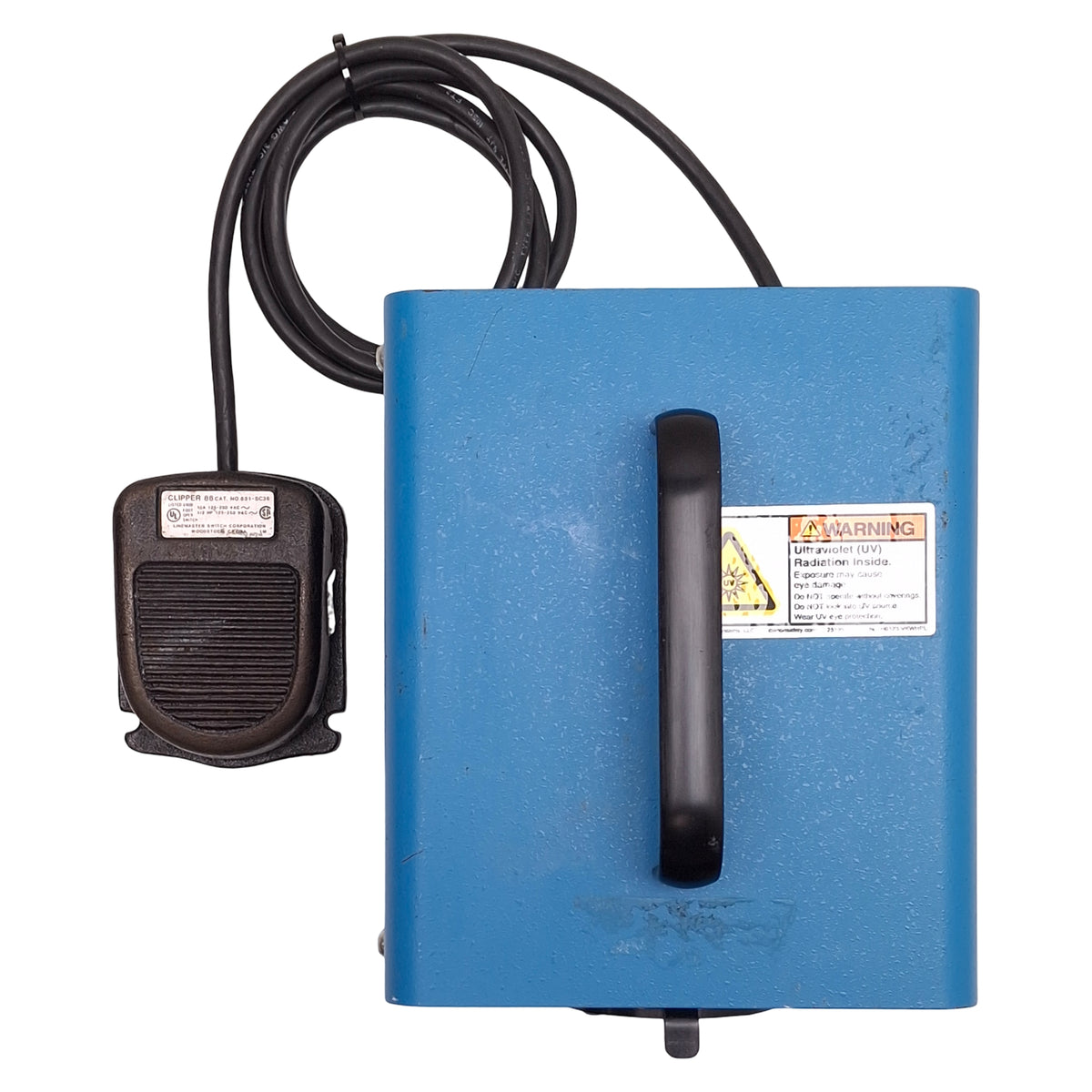 Used Dymax PC-3 Light-Welder UV Curing Light Source w/ Foot Switch , 120VAC 1A, 50W