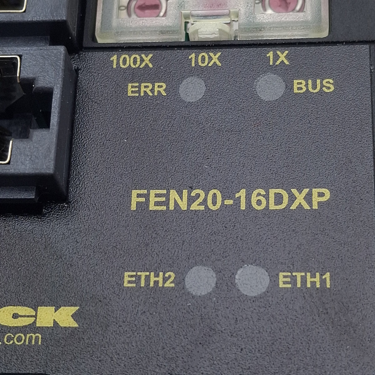Used Turck FEN20-16DXP Compact IP20 Multiprotocol Ethernet I/O Station 16-Channel PNP