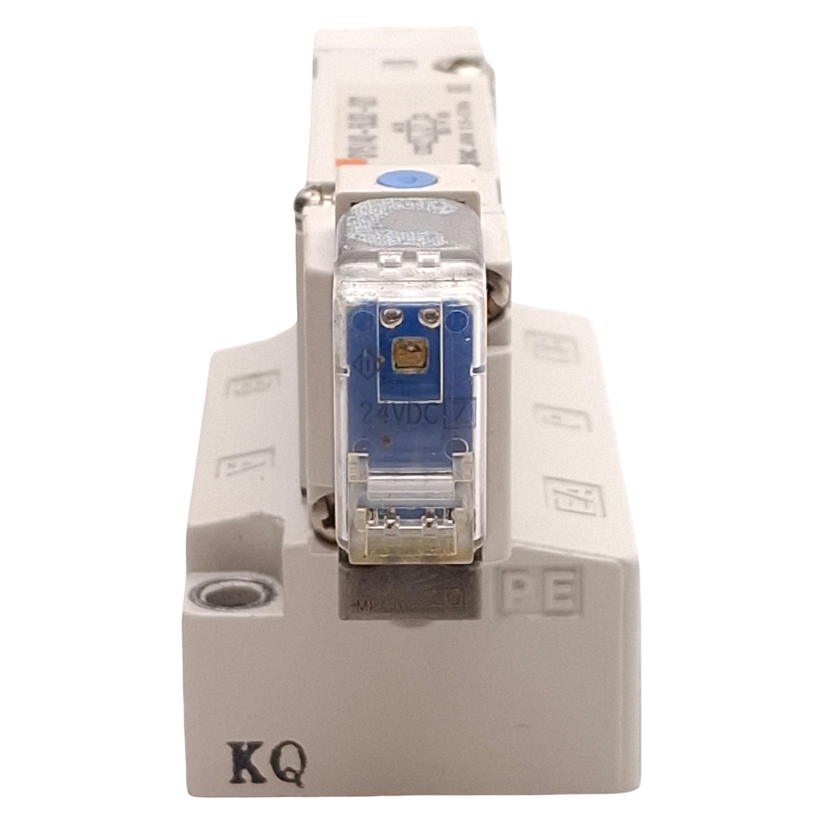 Used SMC SY5140-5LOZ-02T Solenoid Valve, 2-Position, 0.15-0.7MPa, 1/4NPTF, 24VDC Coil