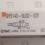Used SMC SY5140-5LOZ-02T Solenoid Valve, 2-Position, 0.15-0.7MPa, 1/4NPTF, 24VDC Coil
