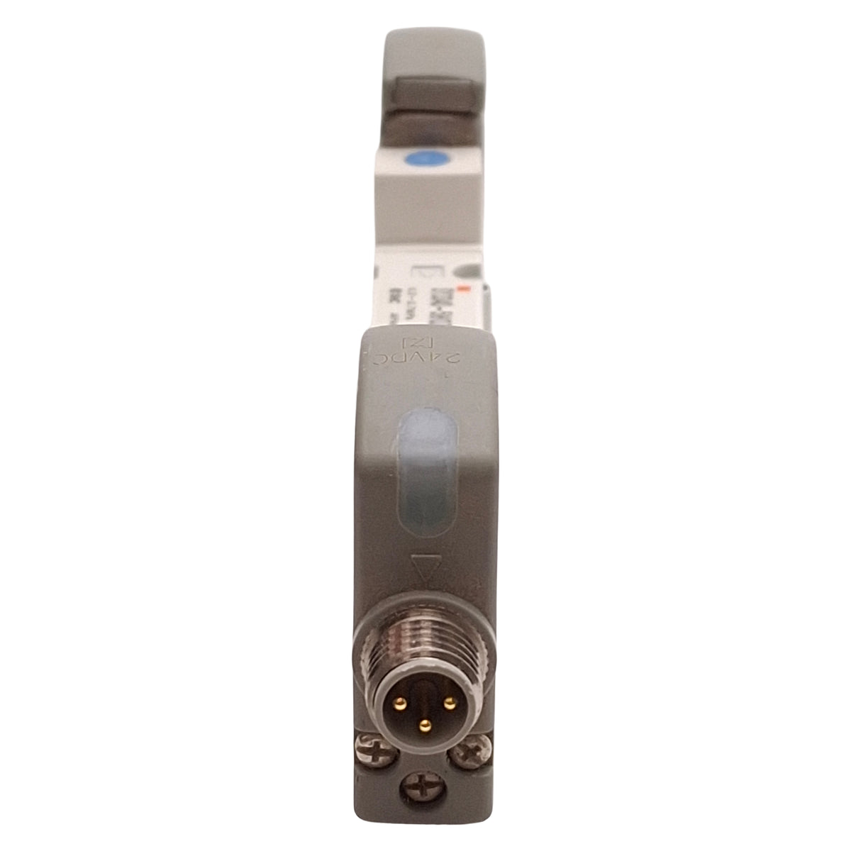Used SMC SY3340-5WOZ Solenoid Valve, 3-Position Closed Center, M8 3-Pin, 24VDC Coils