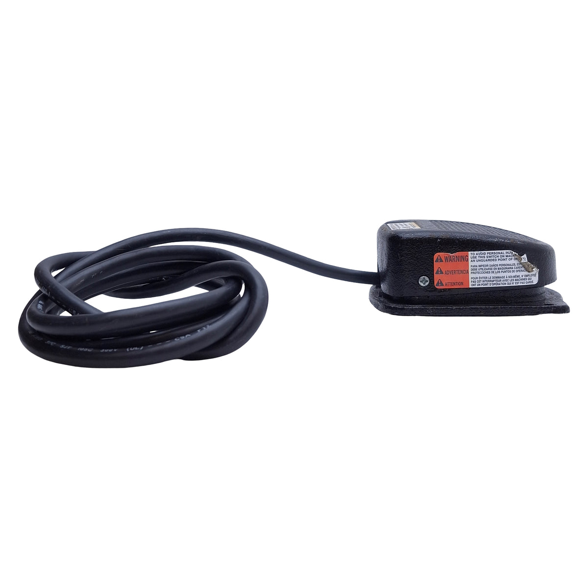 Used Linemaster 831-SC36 Clipper Momentary Foot Pedal Switch 1/2HP, 125-250VAC 10A