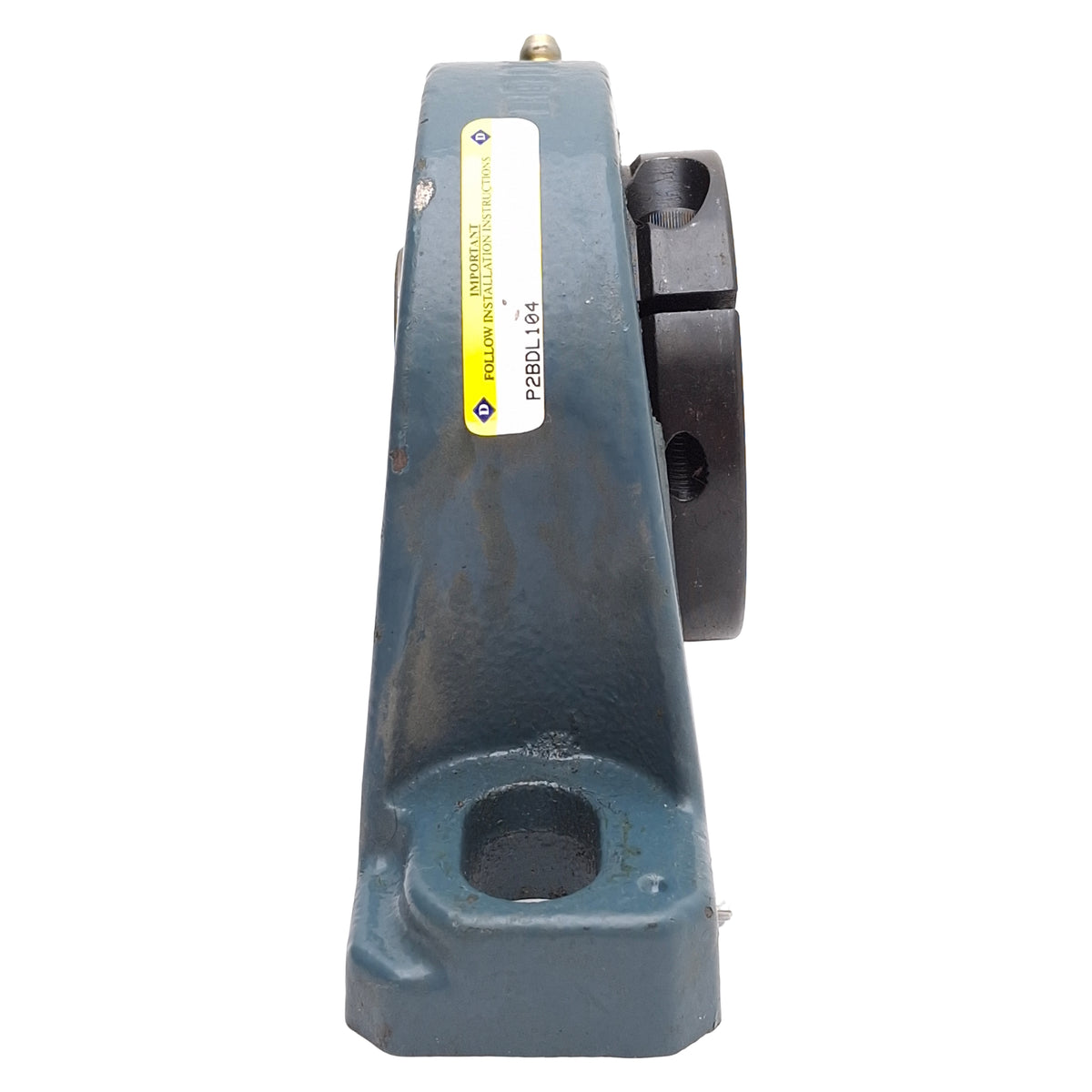 Used Dodge P2B-DL-104 D-LOK Ball Bearing Pillow Block, ø1-1/4in ID, 5500rpm, 5759lbs