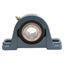 Used Dodge P2B-DL-104 D-LOK Ball Bearing Pillow Block, ø1-1/4in ID, 5500rpm, 5759lbs