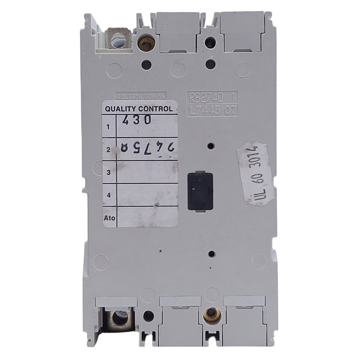 Used Allen Bradley 140G-G2C3-C60 Circuit Breaker 3-Pole 60A, 600VAC/250VDC *Terminal*