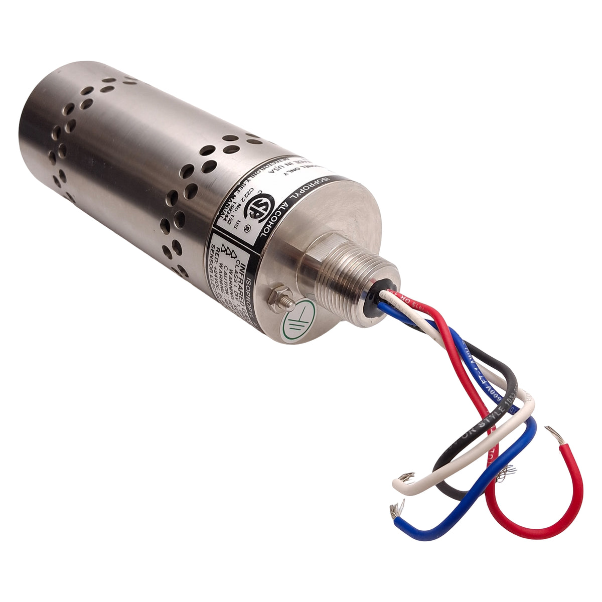 Used SEC 142-0280 Millenium Infrared Isopropyl Alcohol Gas Detector, 4-20mA, 18-32VDC