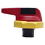 Used Allen Bradley 140U-PY Padlockable Disconnect Switch Handle, 90°, Red/Yellow