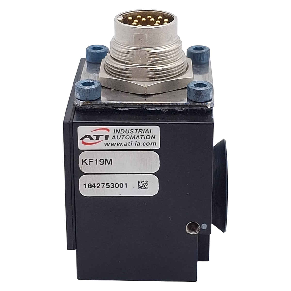Used ATI KF19M Electrical Module, 19-Pin M16 Male, 3A 50VDC, For QC/MC Series