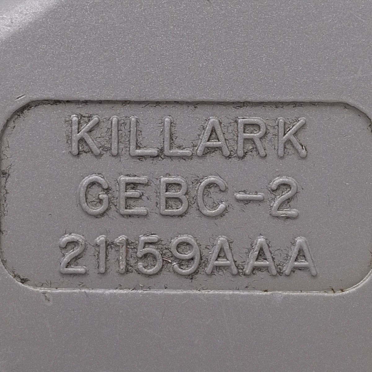 Used Killark GEBC-2 Explosion Proof GEB Outlet Body, C-Type, 3/4in NPT, NEMA 4X