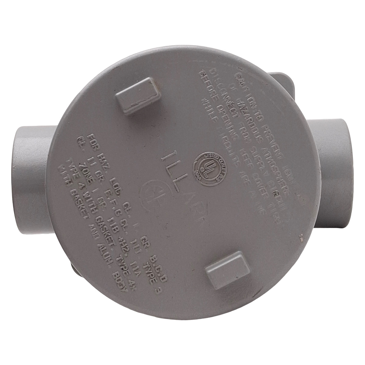 Used Killark GEBC-2 Explosion Proof GEB Outlet Body, C-Type, 3/4in NPT, NEMA 4X
