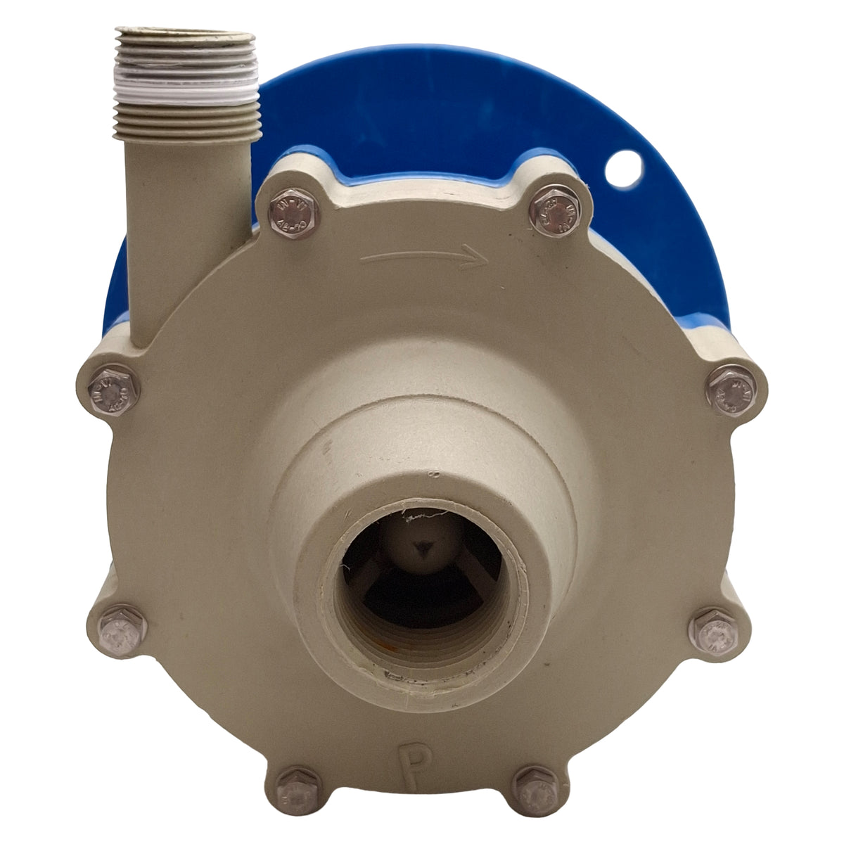 Used Cole Parmer 75226-10 MasterFlex Magnetic Drive Centrifugal Pump Head, 32gpm, 56C