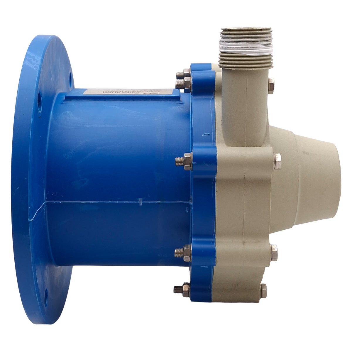 Used Cole Parmer 75226-10 MasterFlex Magnetic Drive Centrifugal Pump Head, 32gpm, 56C