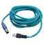 Used Turck RSCD RJ45 440-5M Ethernet Cordset, M12 4-Pin Eurofast to RJ45, 5m Length