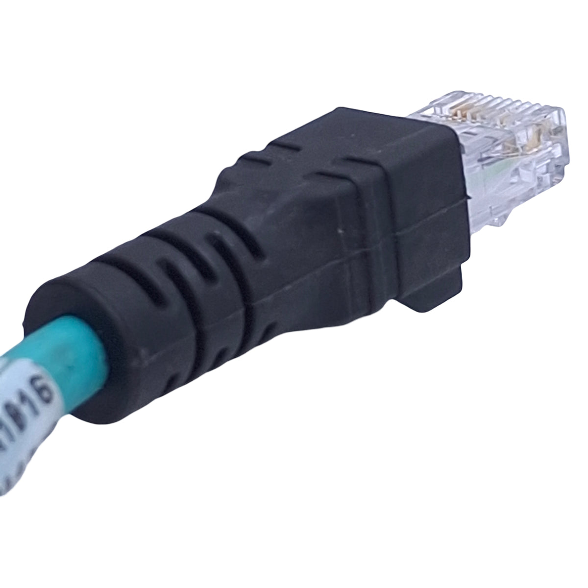 Used Turck RSCD RJ45 440-5M Ethernet Cordset, M12 4-Pin Eurofast to RJ45, 5m Length
