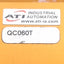 Used  ATI QC060T Robotic Tool Changer, G1/8, 160lb Load, 8100N Force, 60-100psi