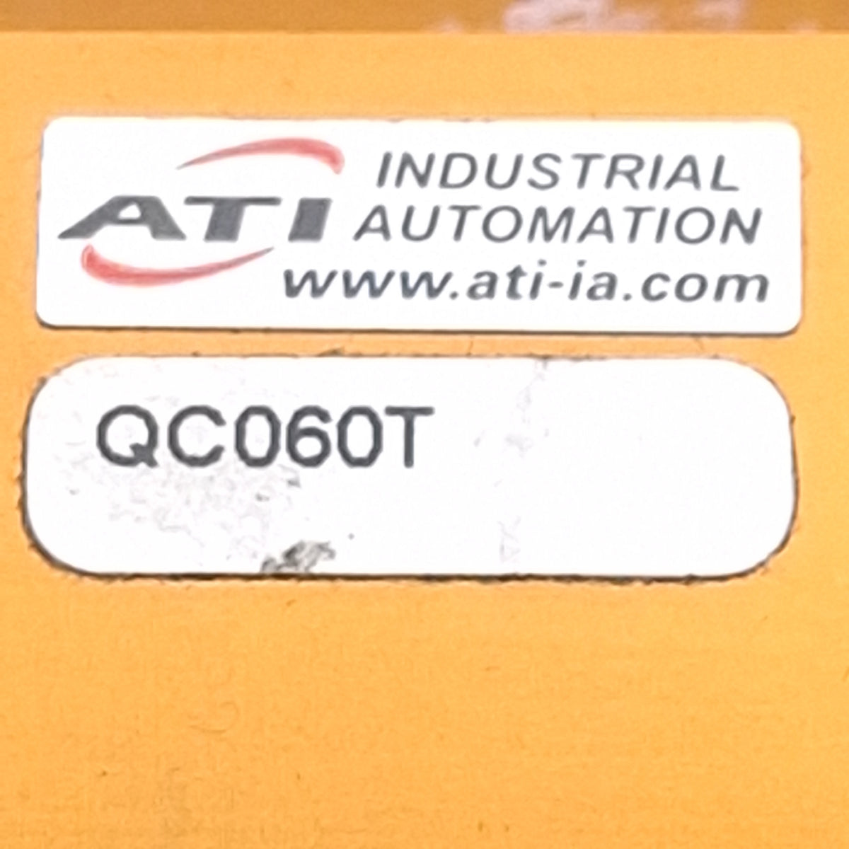 Used  ATI QC060T Robotic Tool Changer, G1/8, 160lb Load, 8100N Force, 60-100psi