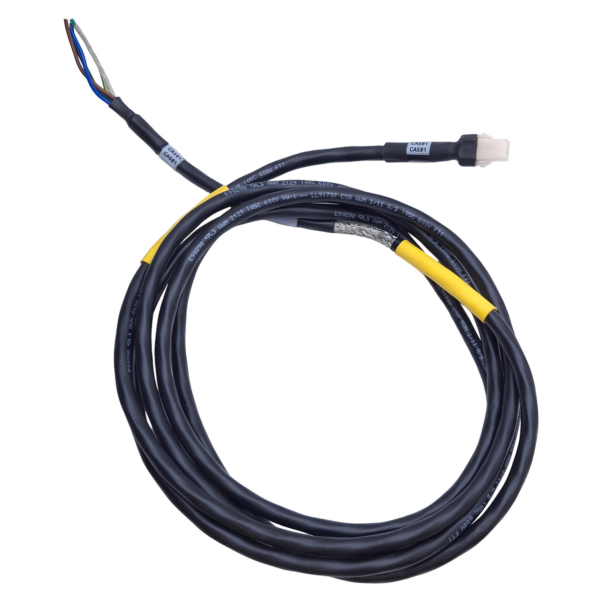 Used Control Techniques XTMDS-010 Servo Motor Power Cable For XV Series, 10ft