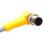 Used Turck WSC 10T-1 Single Ended Cordset, 30V 2A, Right Angle M12 10-Pin Male, 3ft