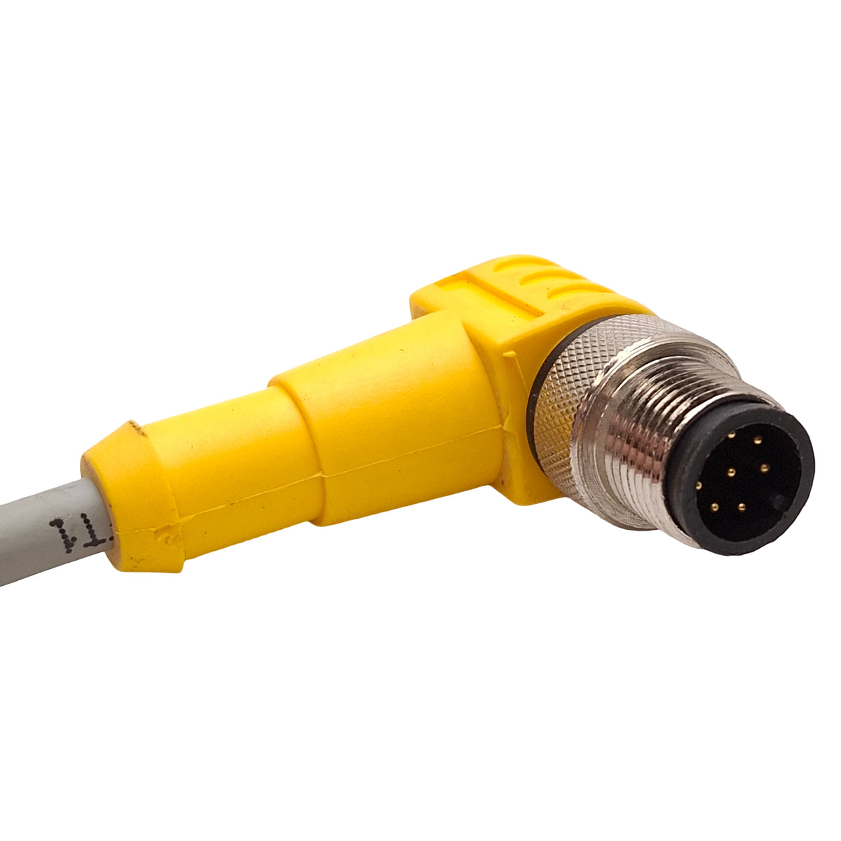 Used Turck WSC 8T-3/S101 Single Ended Cordset, 60VAC/75VDC 2A, M12 8-Pin Male, 9ft