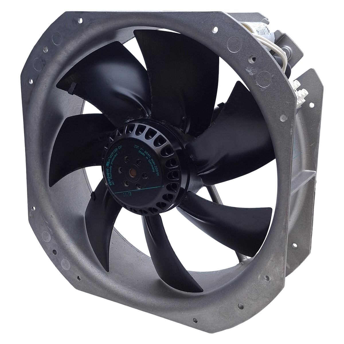 Used Ebmpapst W2E250-HJ28-01 AC Axial Fan 230VAC, 160W, 280 x 280 x 80mm, 2850rpm
