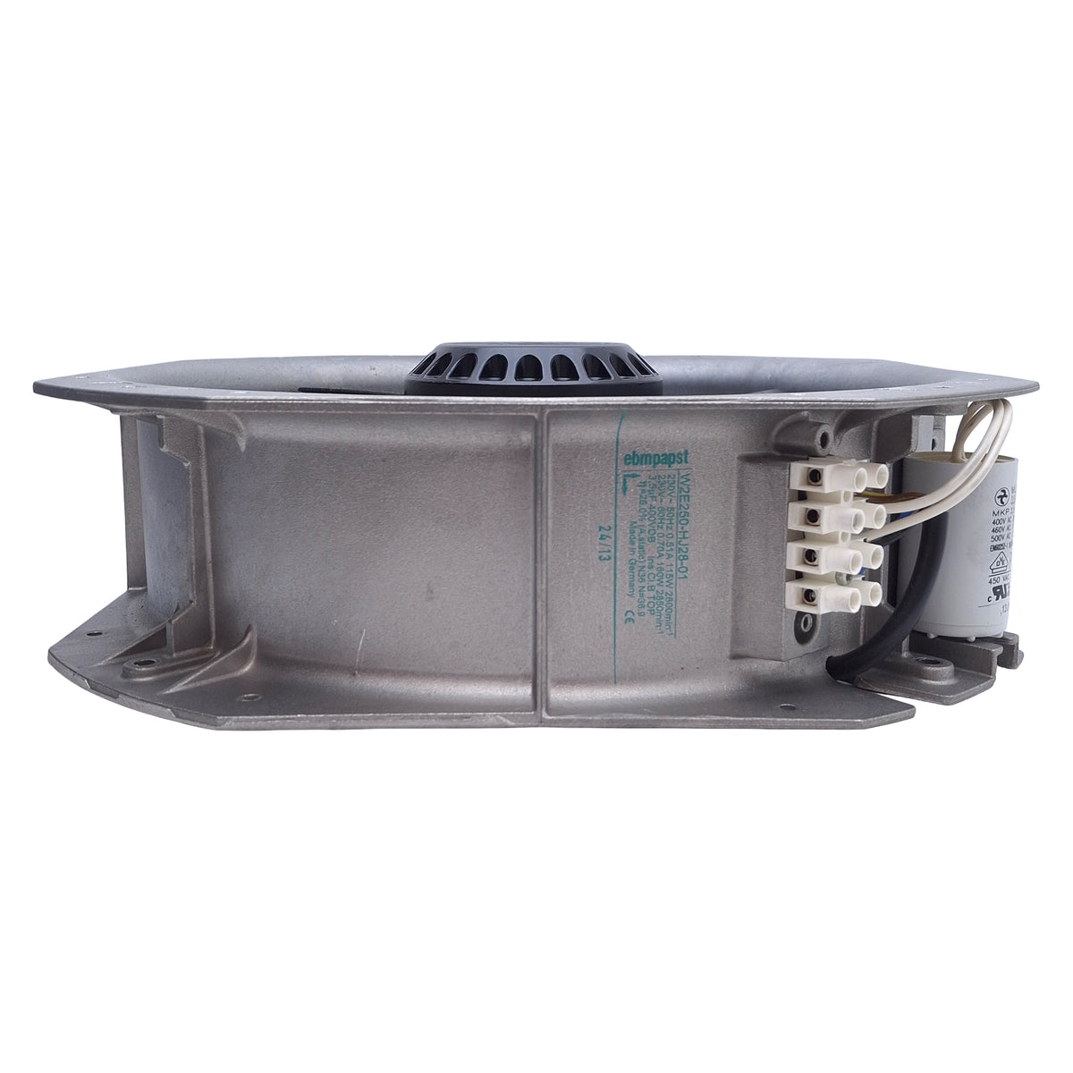 Used Ebmpapst W2E250-HJ28-01 AC Axial Fan 230VAC, 160W, 280 x 280 x 80mm, 2850rpm