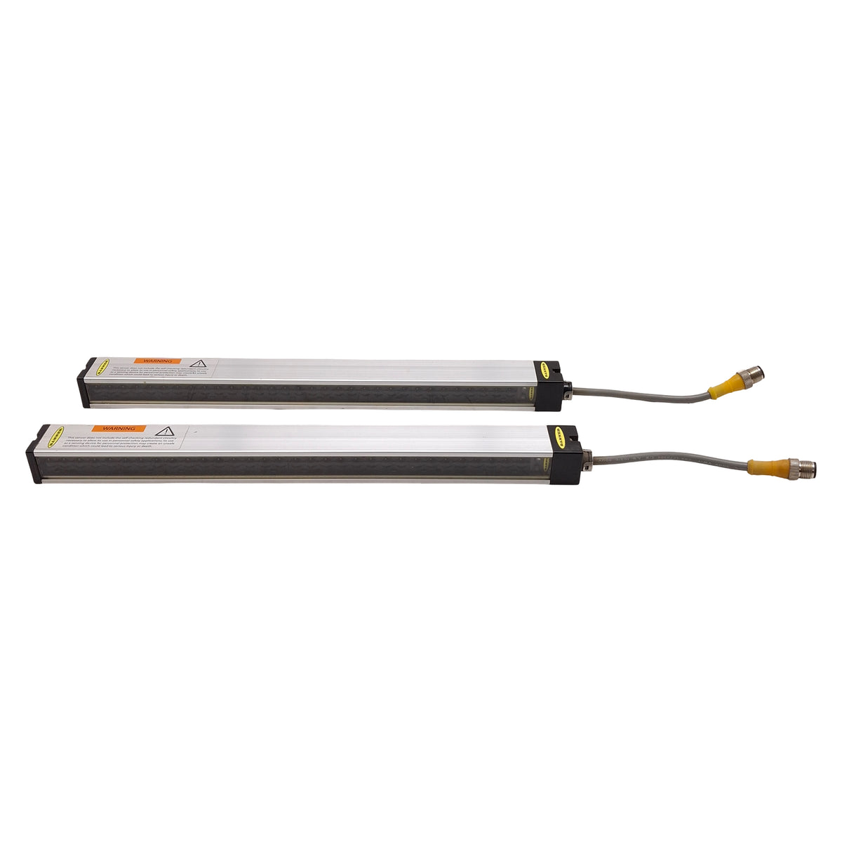 Used Banner LX12EQ / LX12RQ Light Curtain Emitter & Receiver, 0.3-2m Range, 10-30VDC