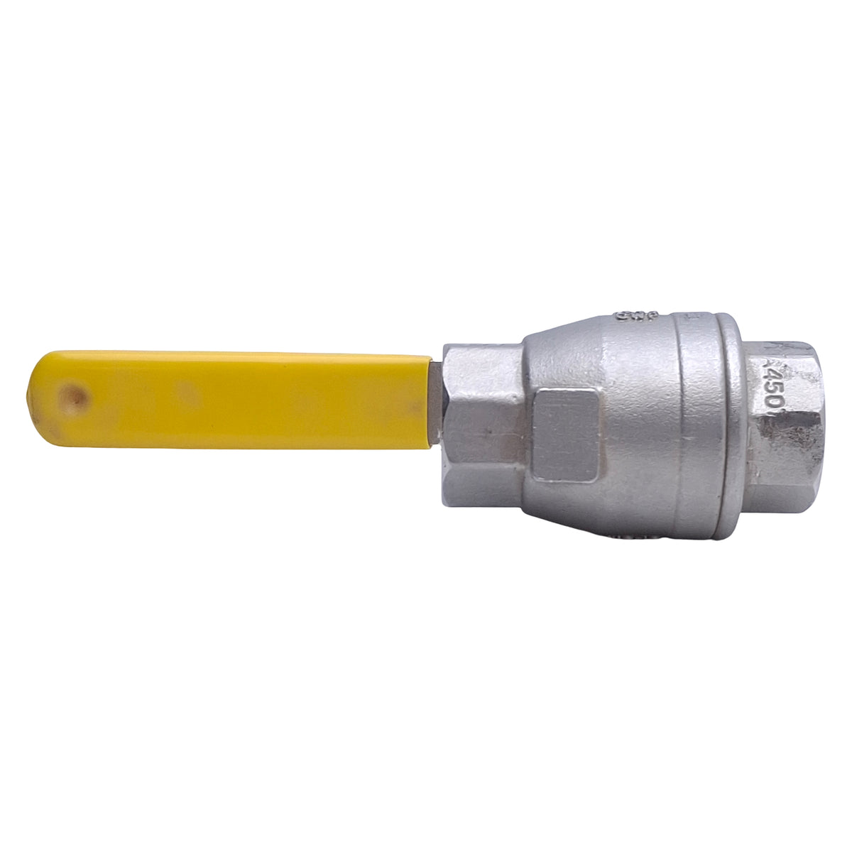 Used Sharpe 3/4-50M76 Manual Stainless Steel Two-Way Ball Valve 3/4 NPT Port, 1000CWP