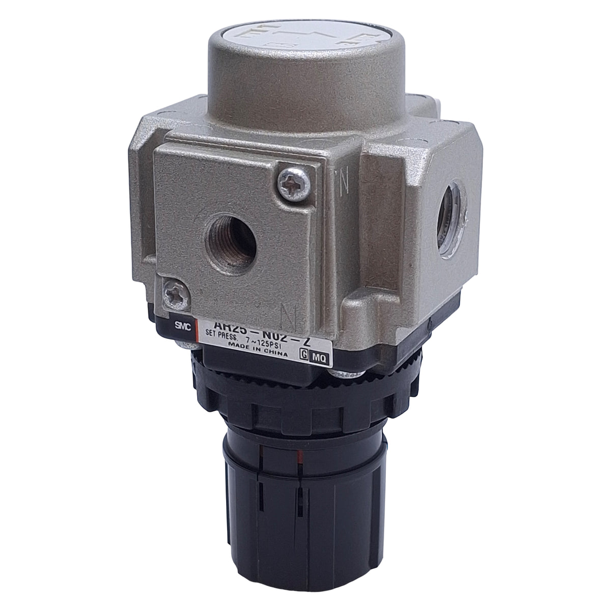 Used SMC AR25-N02-Z Pneumatic Regulator 0.05-0.85MPa Set, 1.0MPa Max, 1/4 NPT