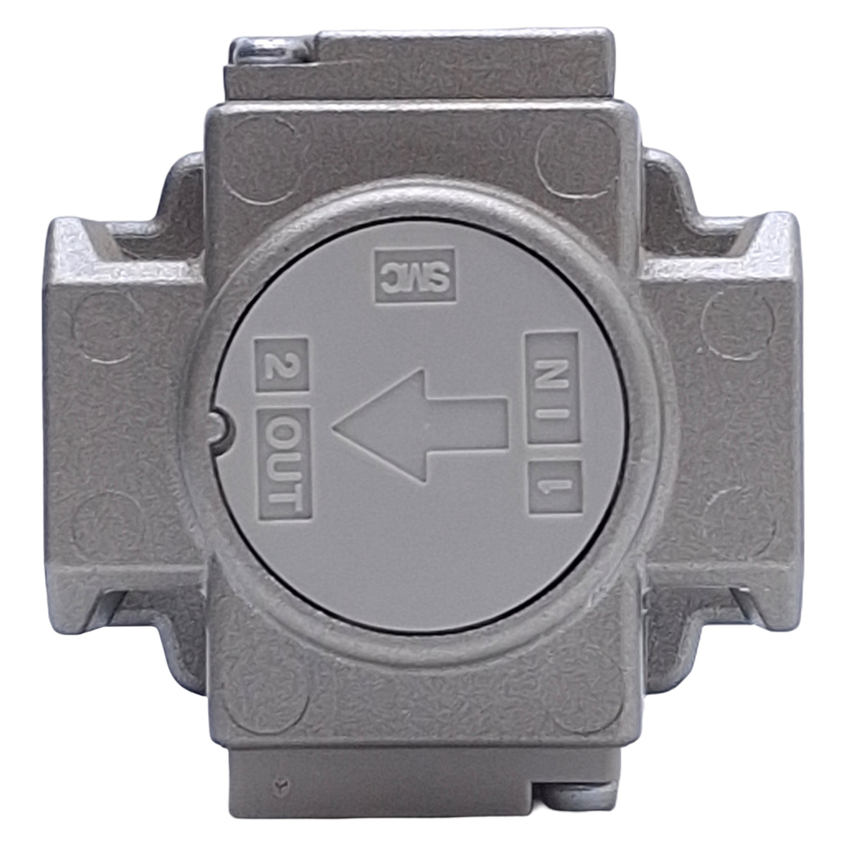 Used SMC AR25-N02-Z Pneumatic Regulator 0.05-0.85MPa Set, 1.0MPa Max, 1/4 NPT