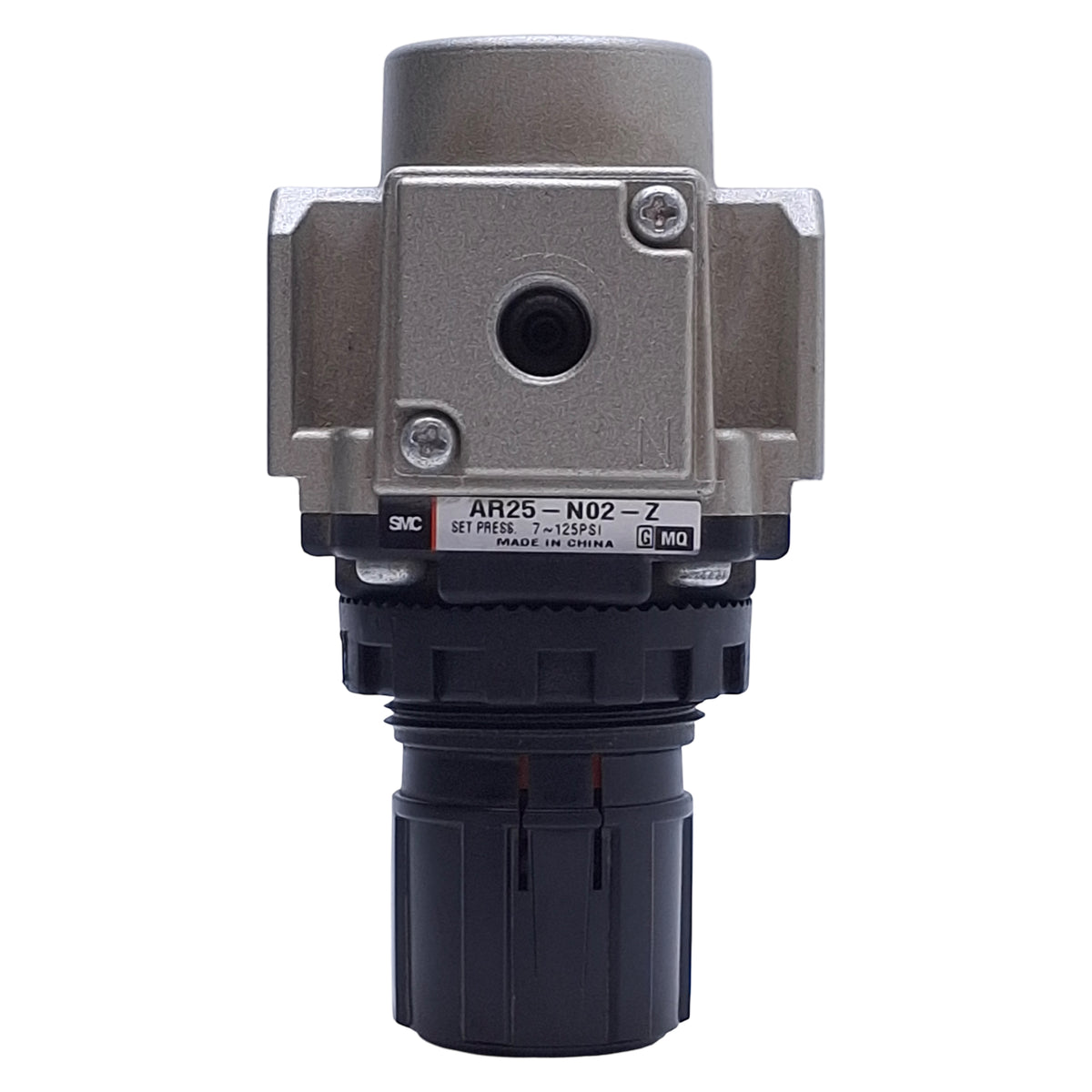 Used SMC AR25-N02-Z Pneumatic Regulator 0.05-0.85MPa Set, 1.0MPa Max, 1/4 NPT