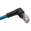 Used Turck RSCD WRJ45E 440-4M Ethernet Cordset, 42V 1.5A, M12 4-Pin Male, RJ45, 4m