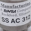 Used Bimba AC312-SS Floating Joint Alignment Coupler, 5/16-24in Thread, 8300lbs Max