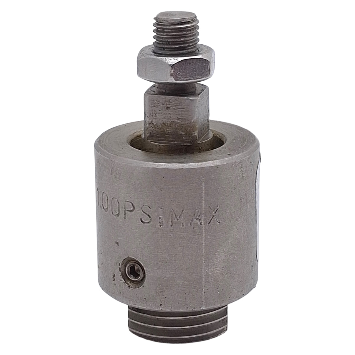 Used Bimba AC312-SS Floating Joint Alignment Coupler, 5/16-24in Thread, 8300lbs Max