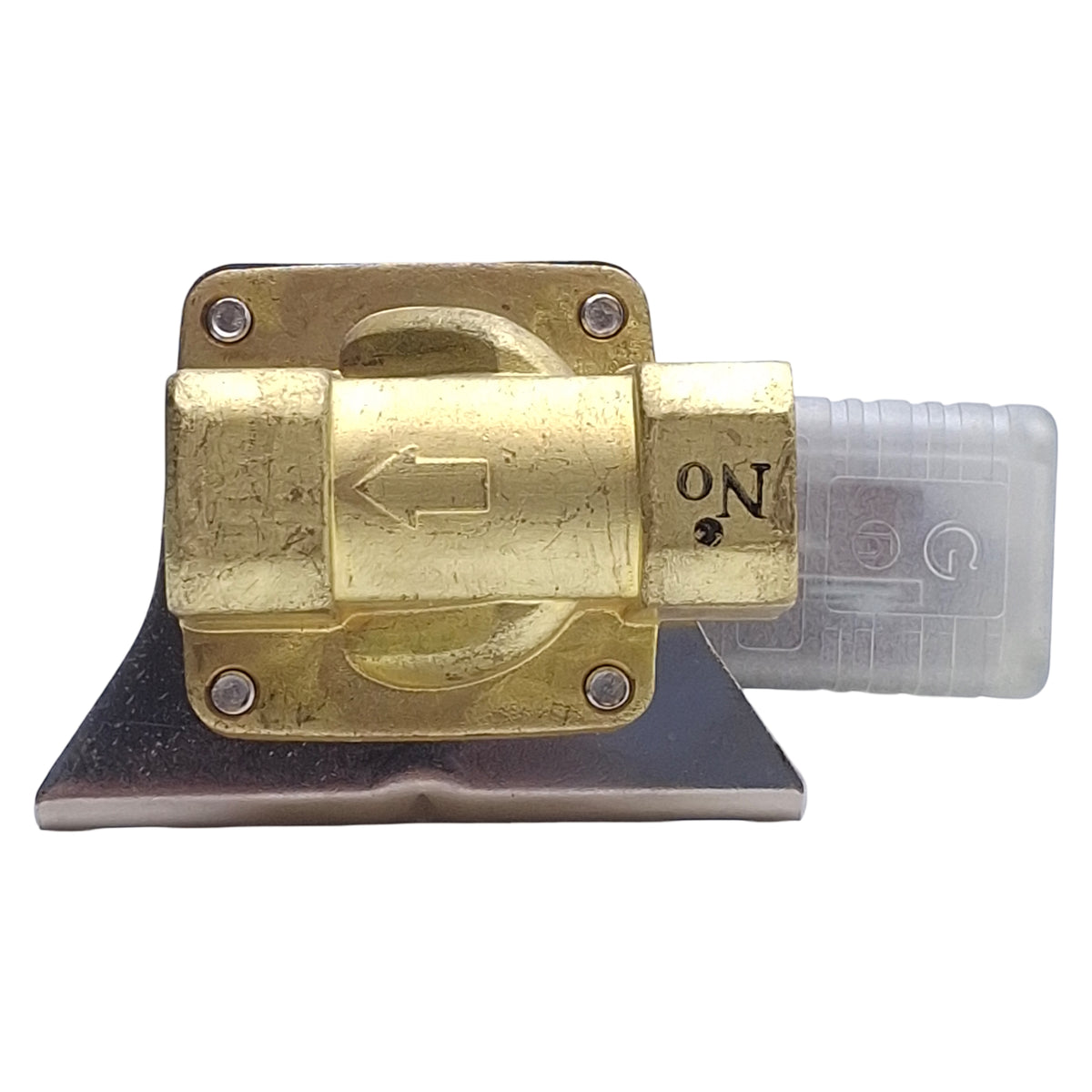 Used SMC VXD2130-03N-5DZ1-B Solenoid Valve 2-Port, 10mm Orifice, 3/8 NPT, 24VDC Coil