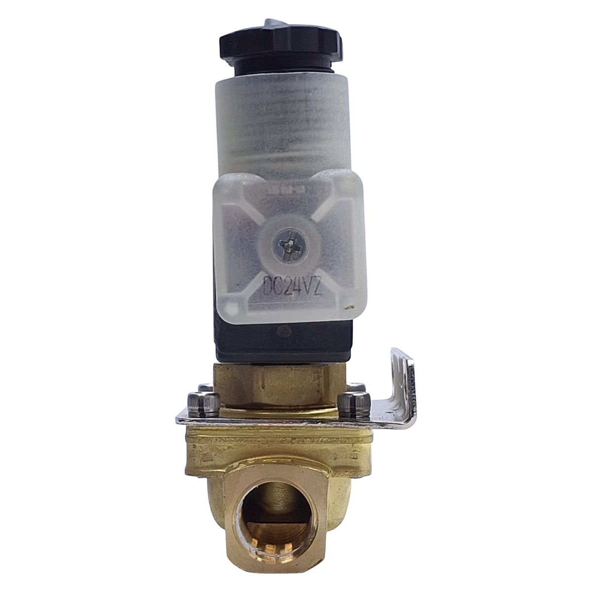 Used SMC VXD2130-03N-5DZ1-B Solenoid Valve 2-Port, 10mm Orifice, 3/8 NPT, 24VDC Coil