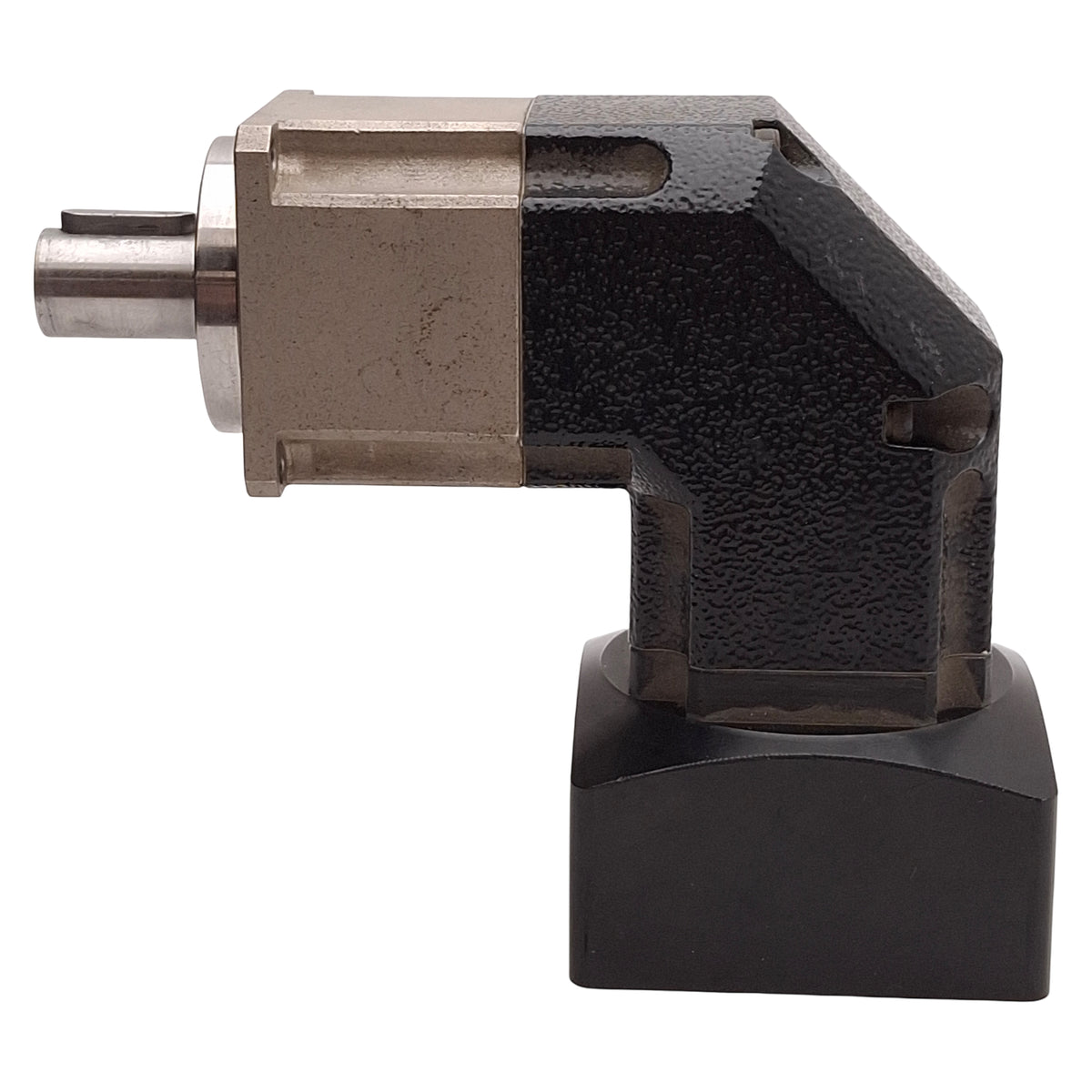 Used Apex Dynamics AB/FR042-S2-P2 Right Angle Gearhead, 10:1, M4, 55mm to 42mm Flange