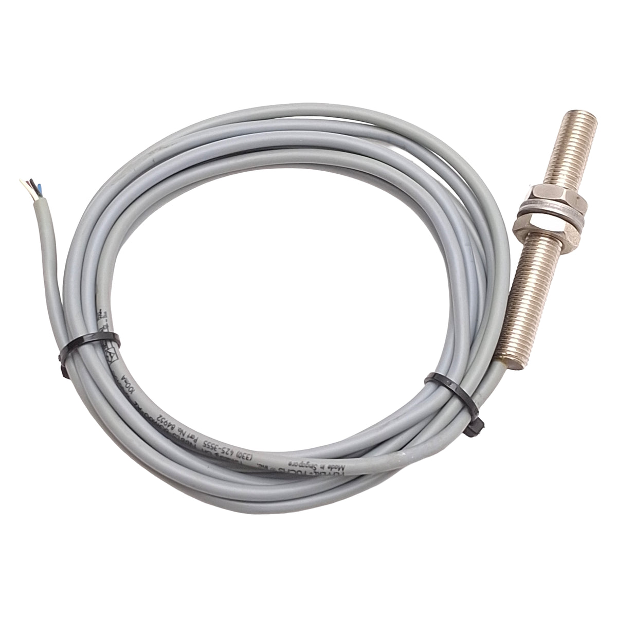 Used Pepperl+Fuchs NBB1,5-8GM60-A2 Proximity Sensor, PNP-NO/NC, 1.5mm, 10-30VDC, 6ft