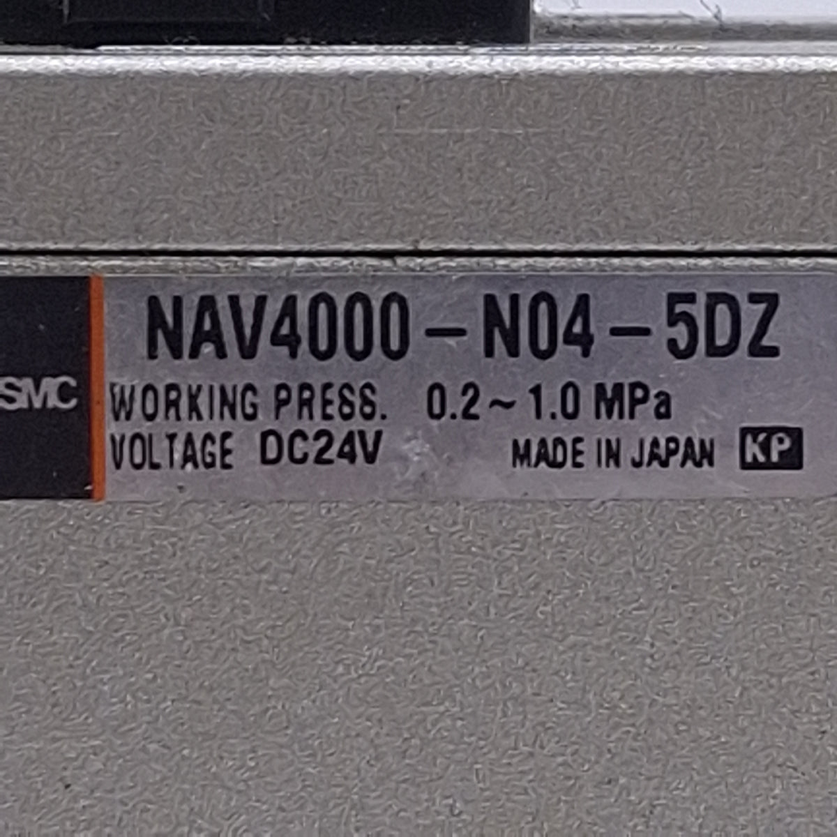 Used SMC NAV4000-N04-5DZ Soft Start Valve, 0.2-1.0MPa, 1/2in NPT 24VDC Coil