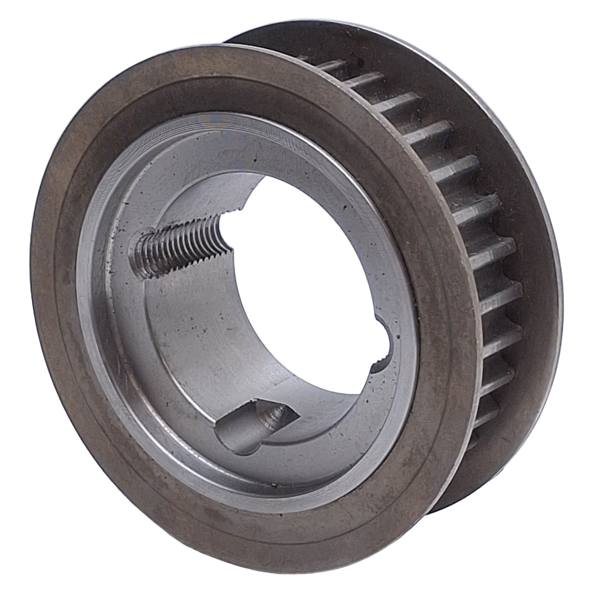 Used Gates SS 8MX-32S-21 Poly Chain Sprocket 32 Teeth, ø3.61in Flange, 3.208in Pitch