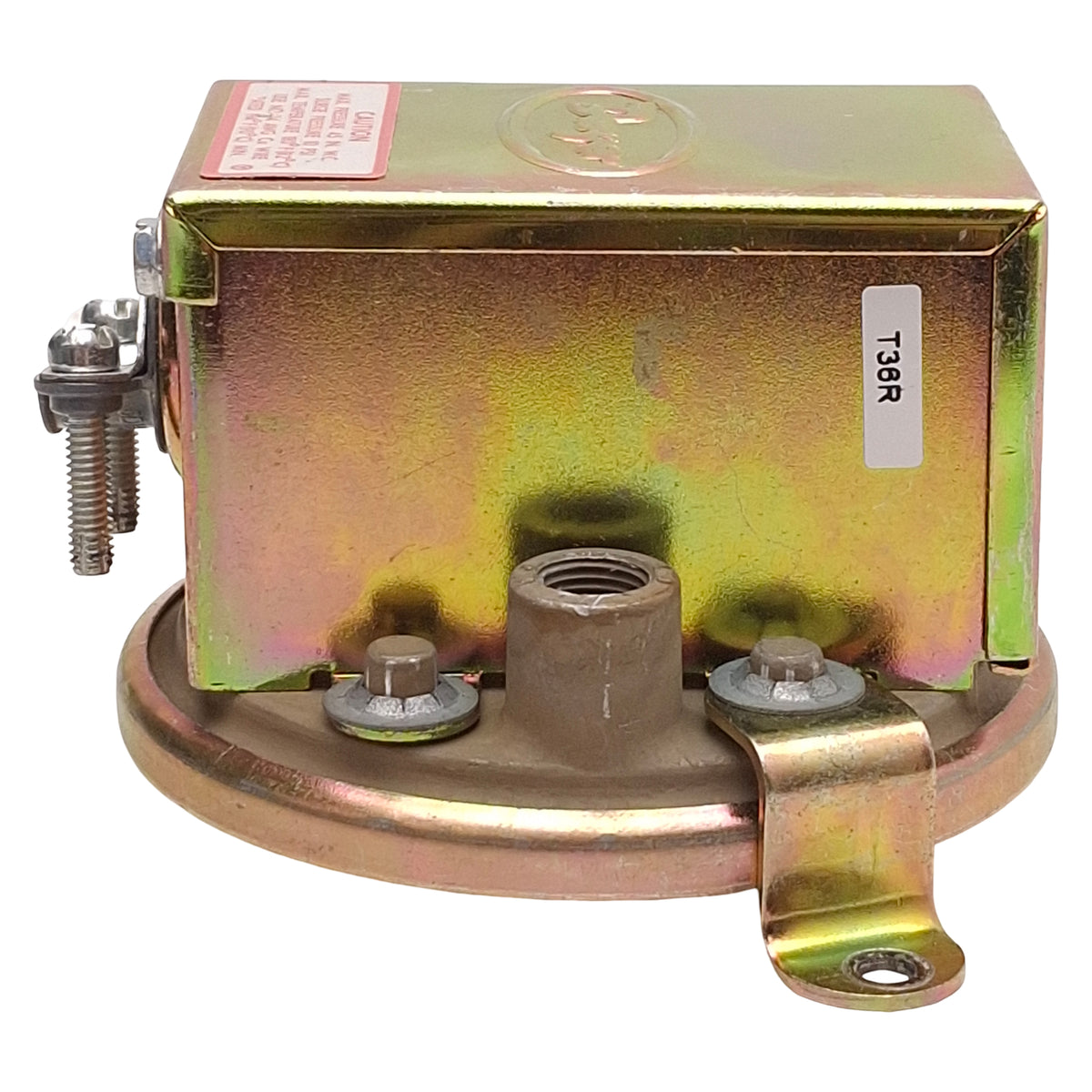 Used Dwyer 1910-00 Low Differential Pressure Switch, 0.07-0.15in WC, 1/8in NPT